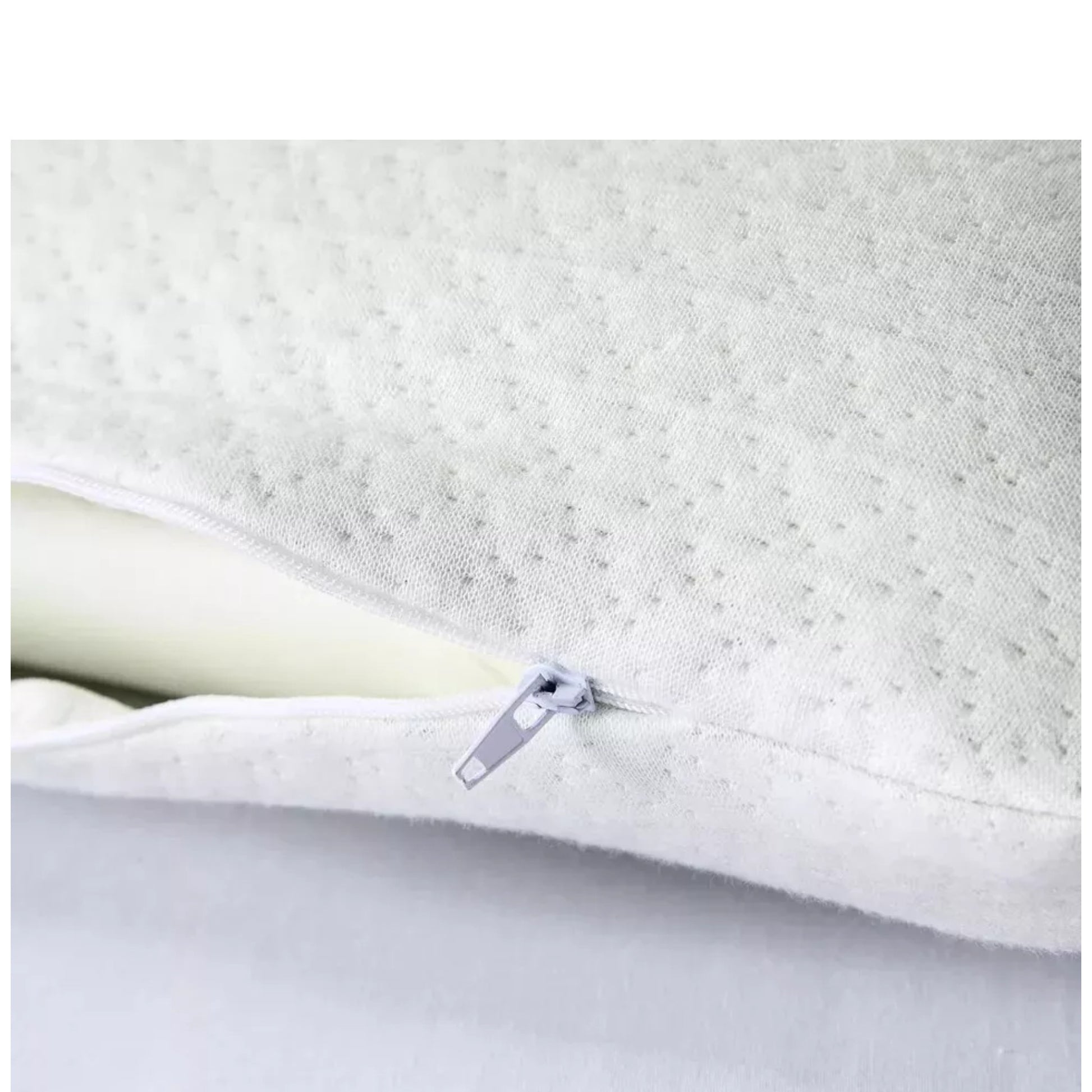 bamboo memory foam pillow 40x70 cm with eco-friendly breathable bamboo cover, 100% shredded memory foam for comfort and support, hypoallergenic and dust-mite resistant design that relieves snoring, insomnia, asthma, and neck pain, durable and long-lasting sleep pillow with removable carry bag.