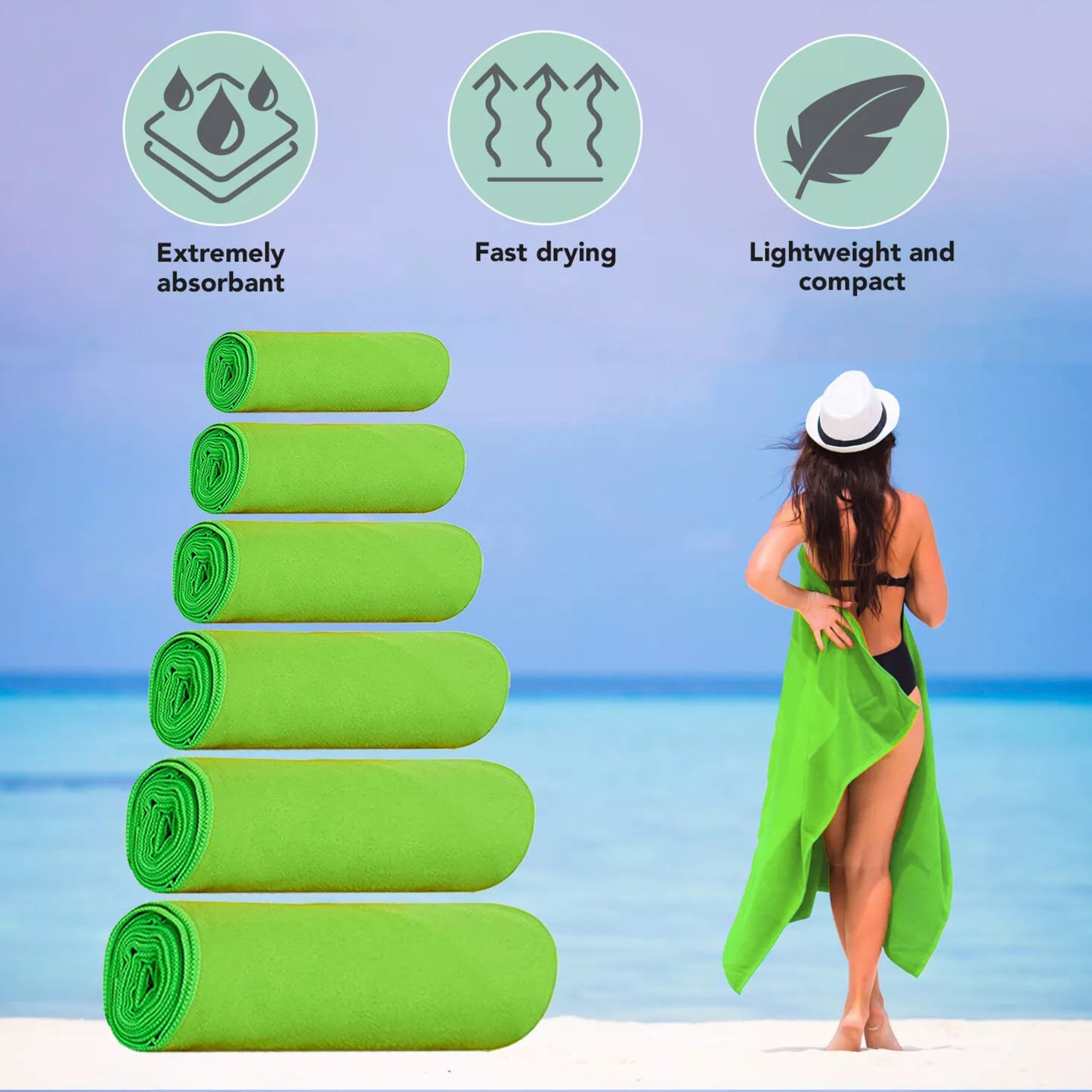 Microfibre Fast Drying Towel