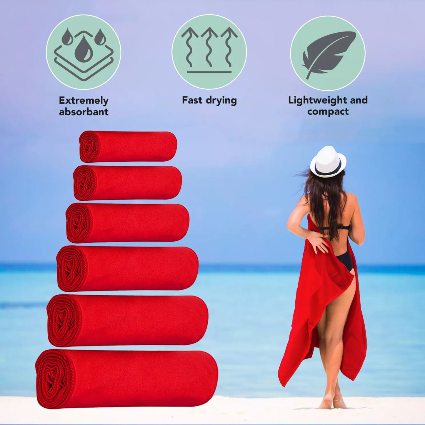 Microfibre Fast Drying Towel
