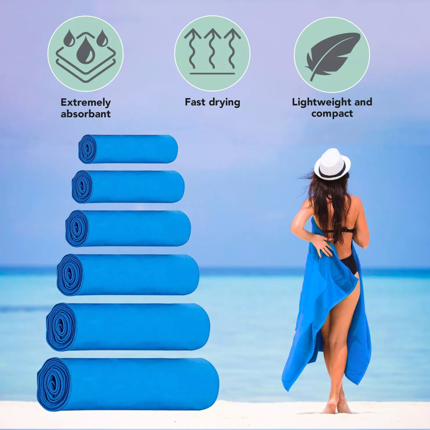 Microfibre Fast Drying Towel