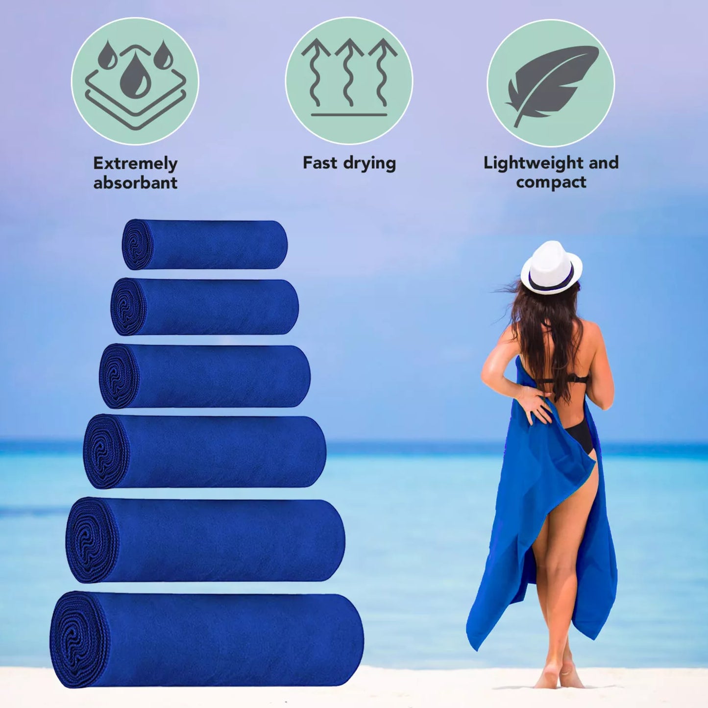 Microfibre Fast Drying Towel