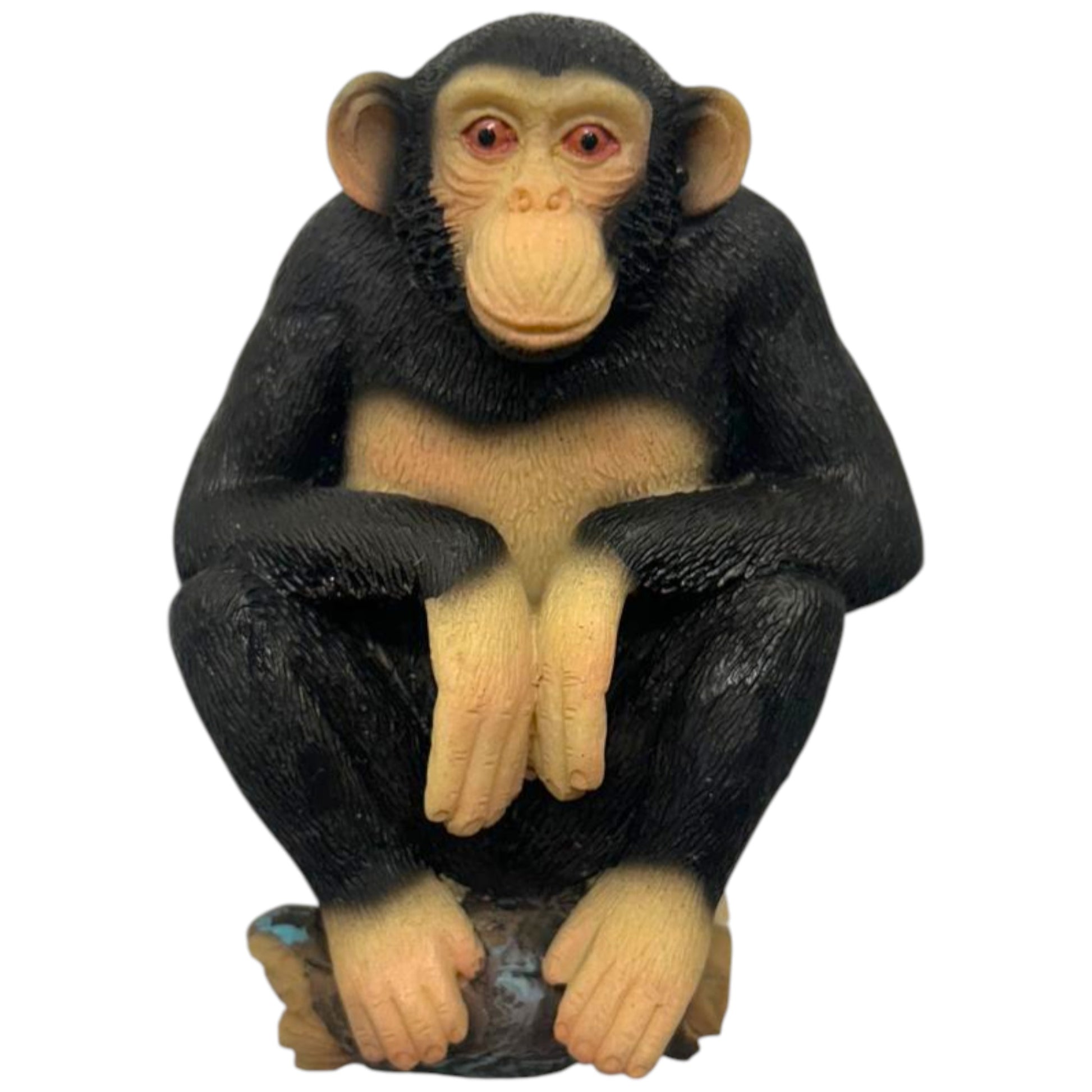 Realistic gorilla fridge magnet made from hard plastic with detailed chimpanzee design, novelty animal kitchen décor