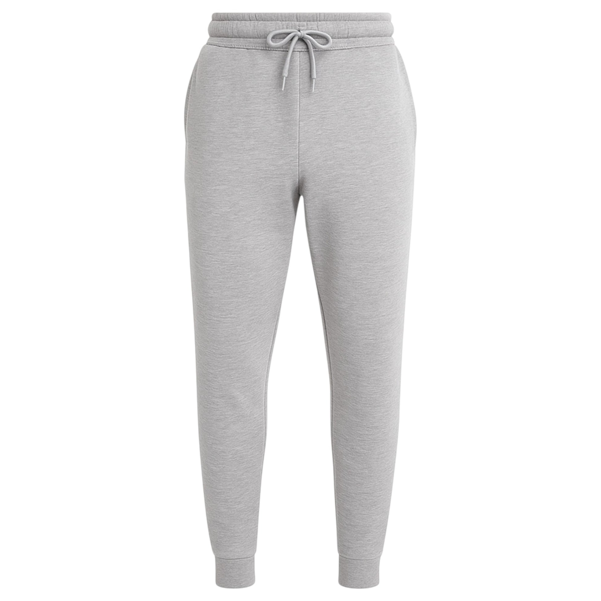 Men's JDN branded hooded tracksuit set in grey – plain hoodie with kangaroo pocket and matching joggers loungewear activewear