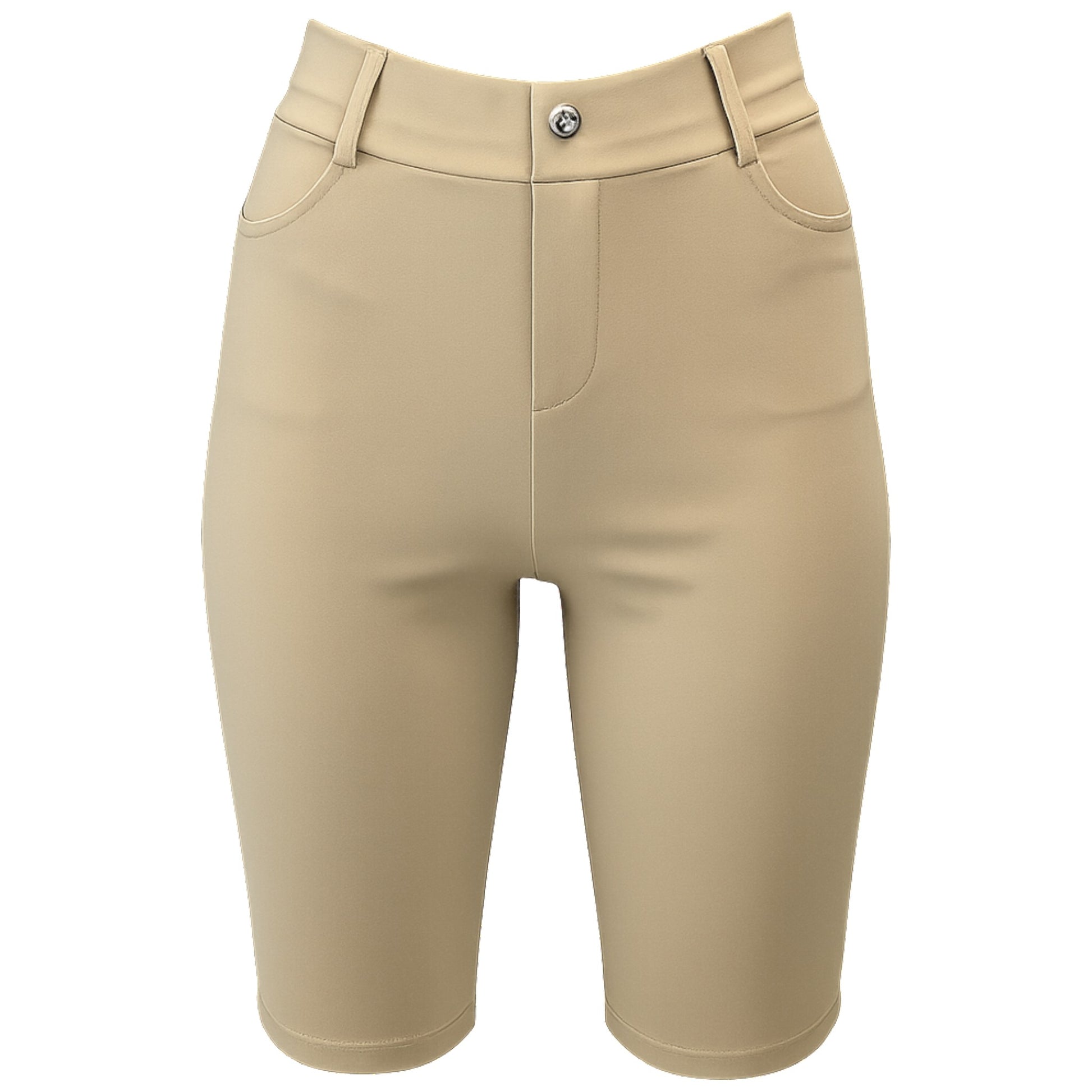 Ladies Beige Shorts