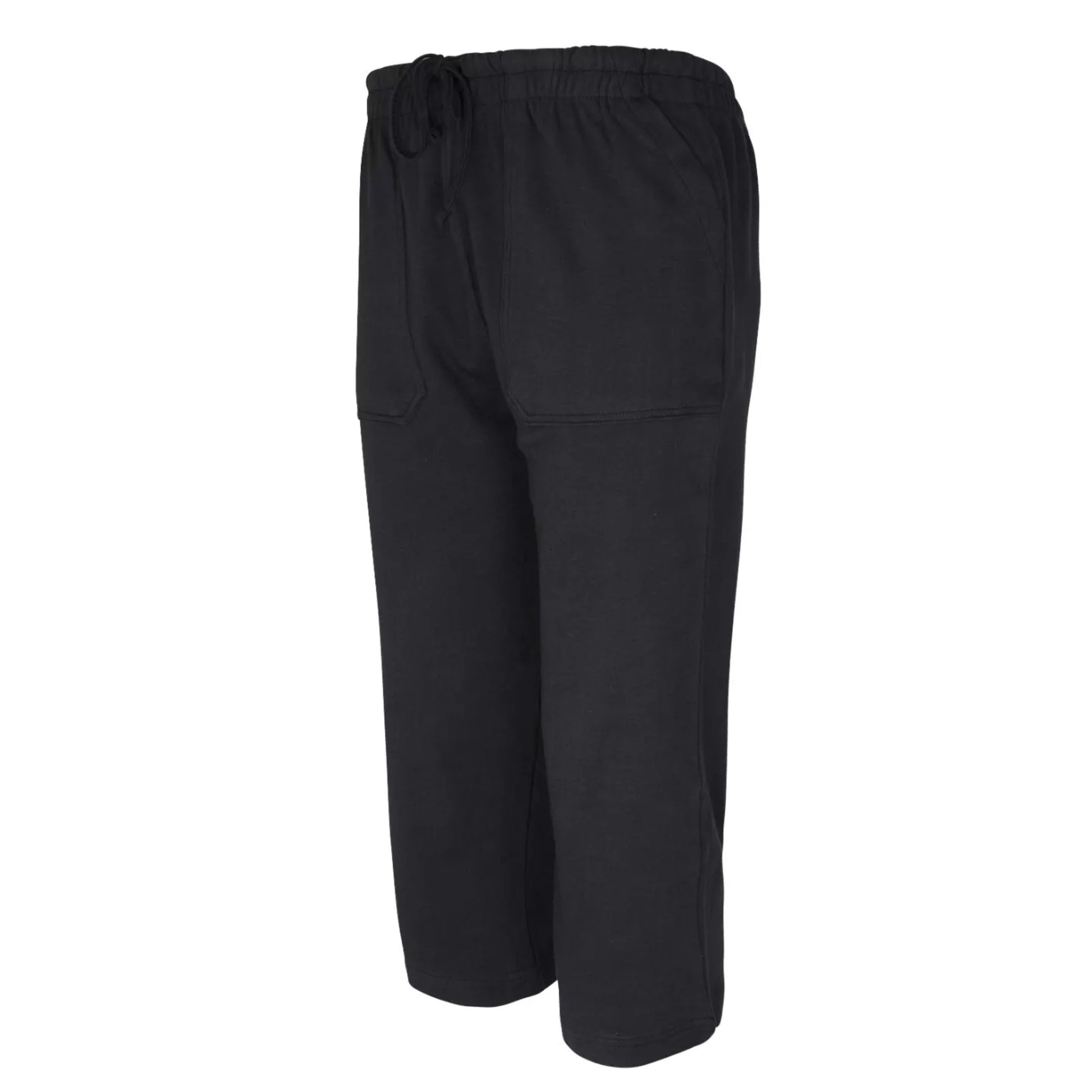 Nicky Adams ladies knee length shorts with pockets – casual summer shorts in black