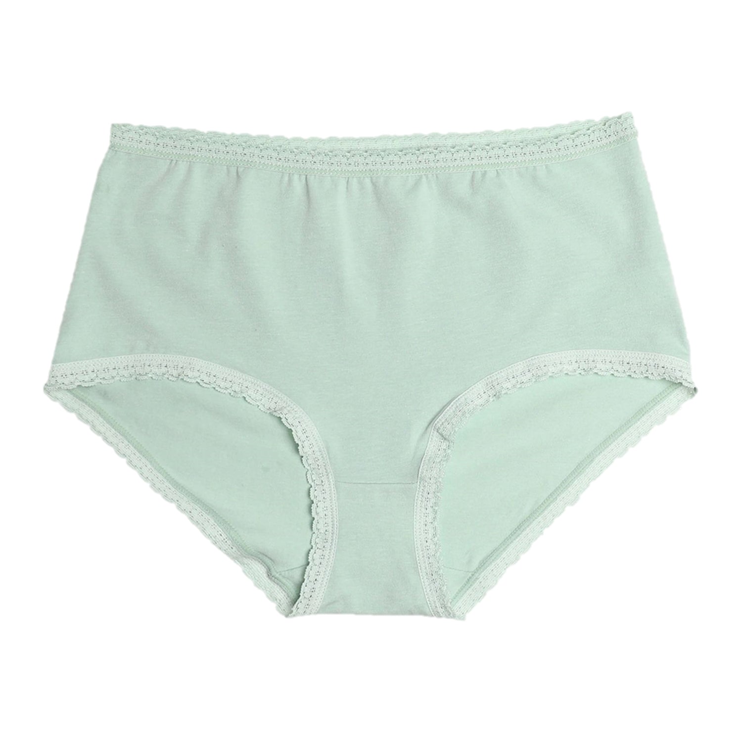 Ladies pastel mix cotton blend underwear full brief knickers multipack 3 pack