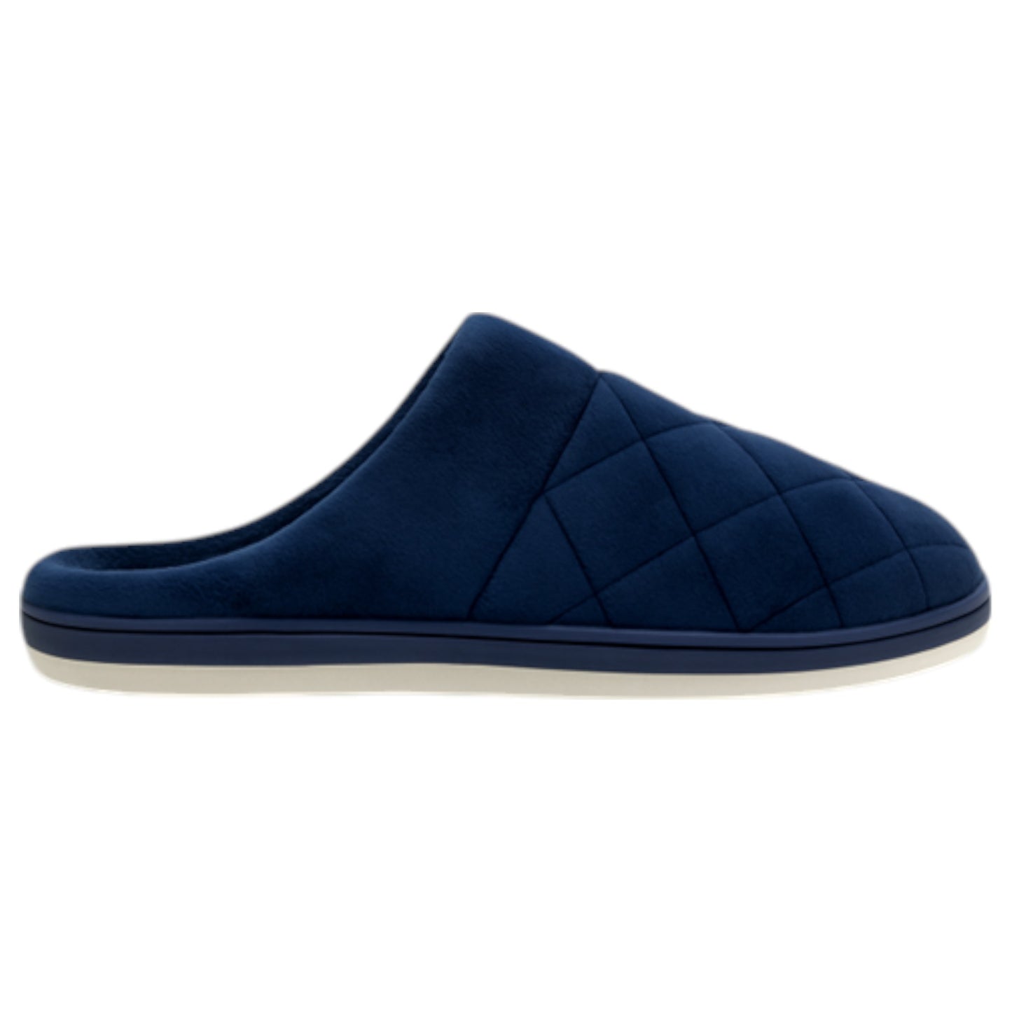 Mens Navy Slip On Slippers