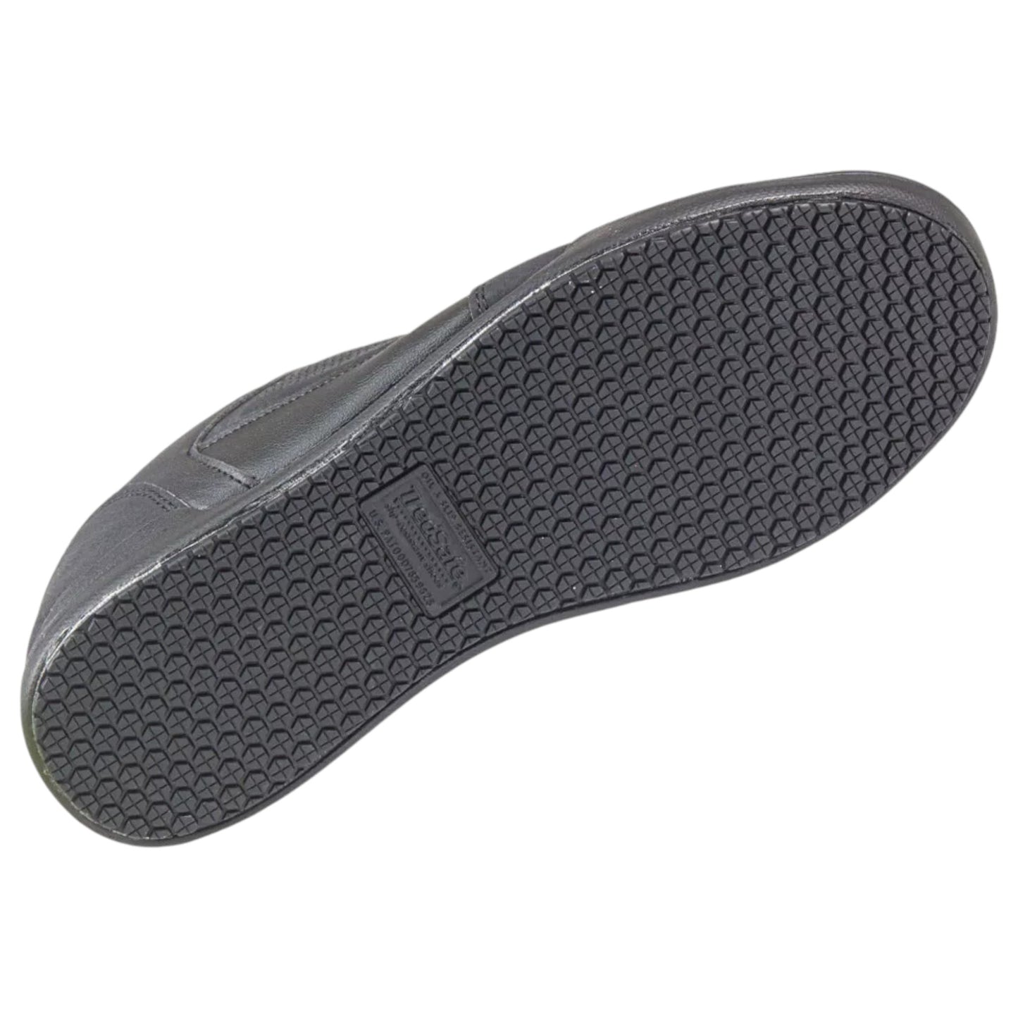 Men's Black Slip Resisitant Memory Foam Black Work Shoes Trainers
