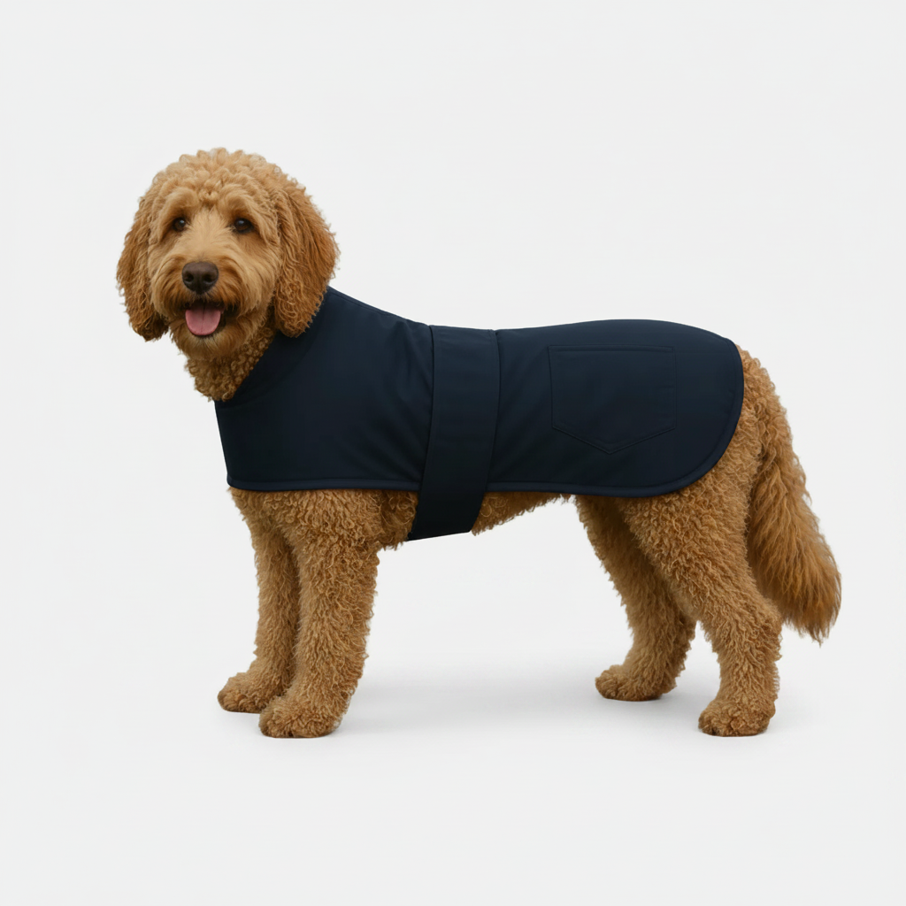 100% Waterproof Wax Dog Coat | Stylish All Weather Dog Jacket