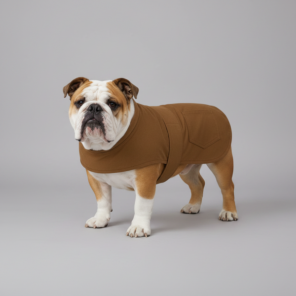 100% Waterproof Wax Dog Coat (Tan)