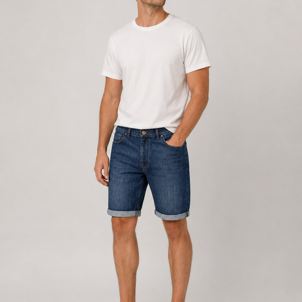 Men's Regular Fit Classic Durable Denim Jeans