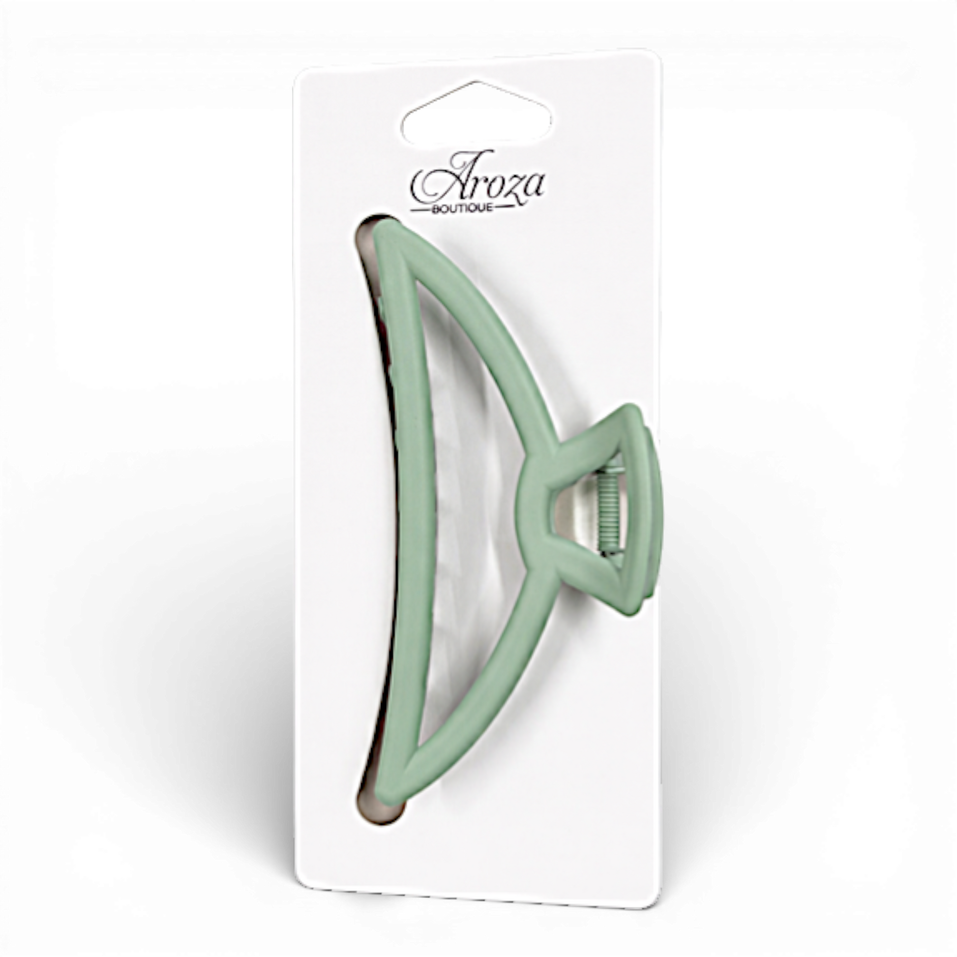 Elevate your everyday look with these sleek 5” triangular claw clips. Designed with a strong spring grip for reliable, all-day hold.

Lightweight, stylish, and perfect for buns, twists, and quick updos.
Available in four soft pastel shades.