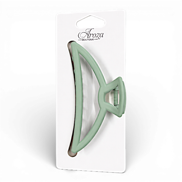 Oval Claw Hair Clip (4 Colours Available)