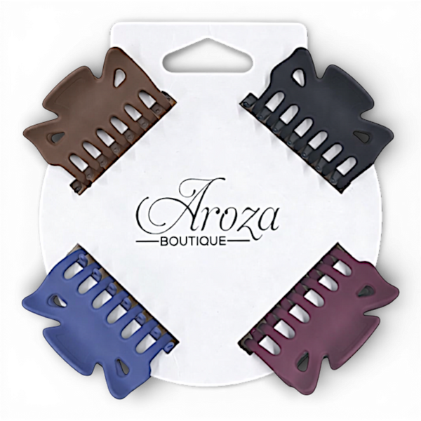 4 Pack Strong Grip Claw Clips