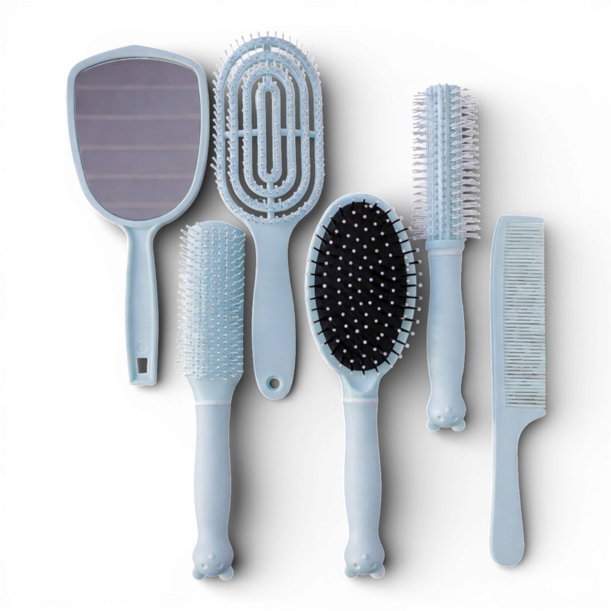 Matching Hair Brush Care Set For Everyday Use