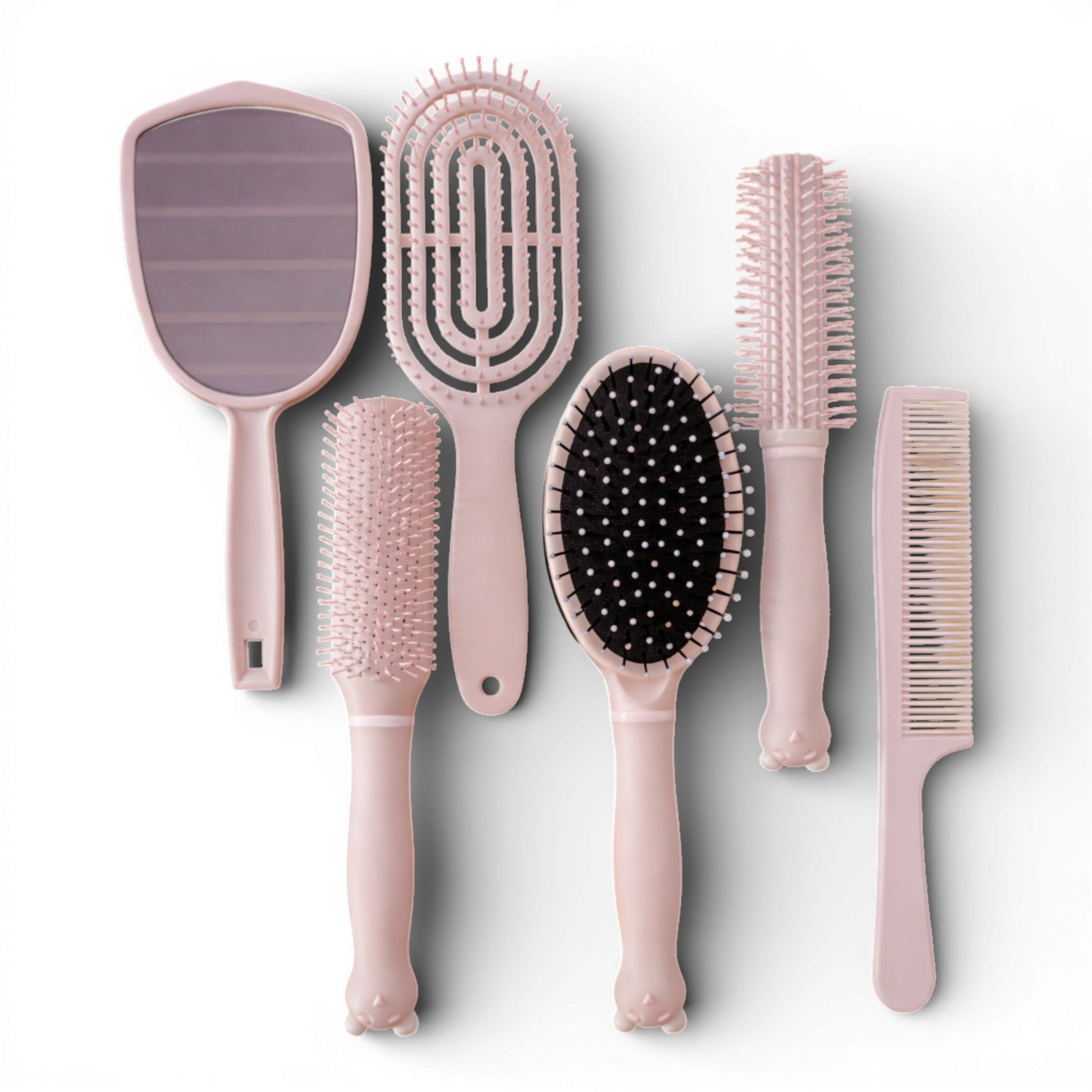 Matching Hair Brush Care Set For Everyday Use