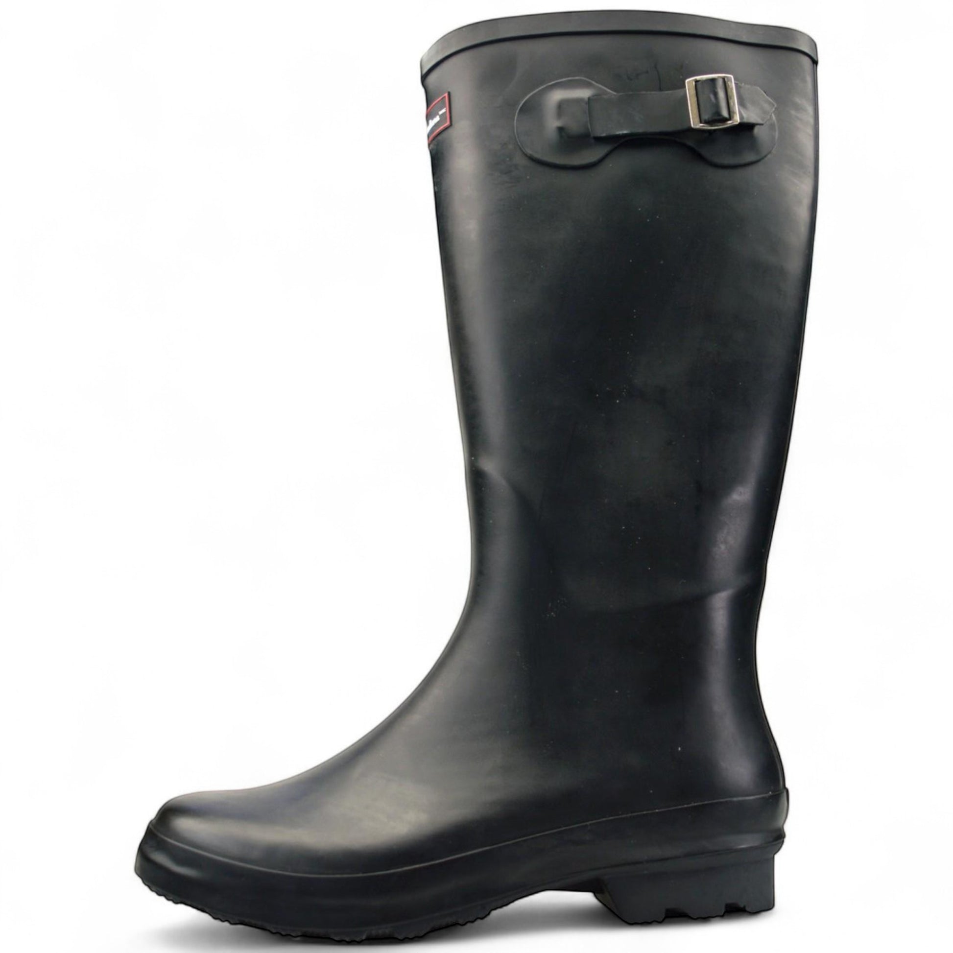 Ladies black Canadiana full legth wellies wellington boots waterproof workwear