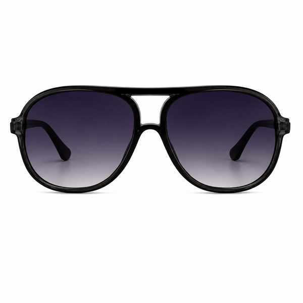 Classic Aviator Sunglasses - Black