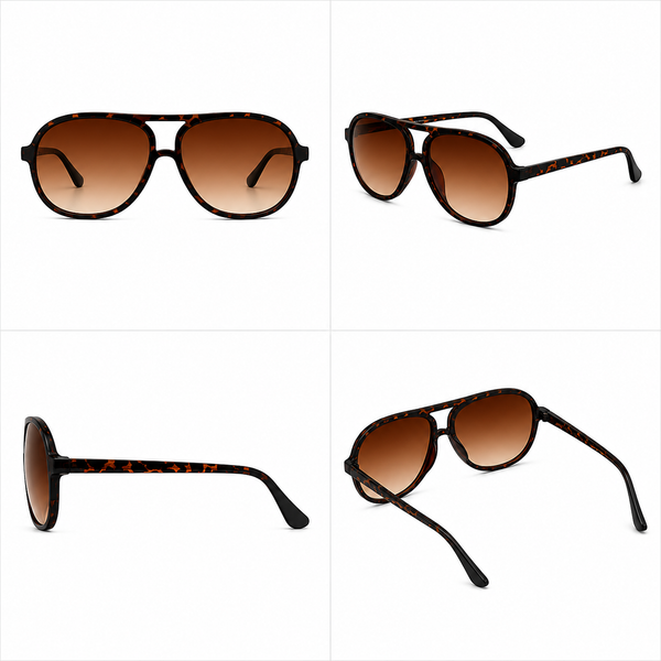 Classic Aviator Sunglasses - Tortoiseshell