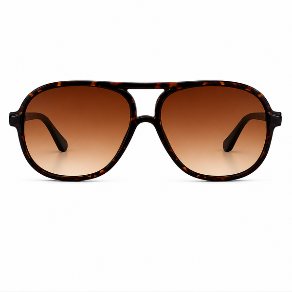 Classic Aviator Sunglasses - Tortoiseshell