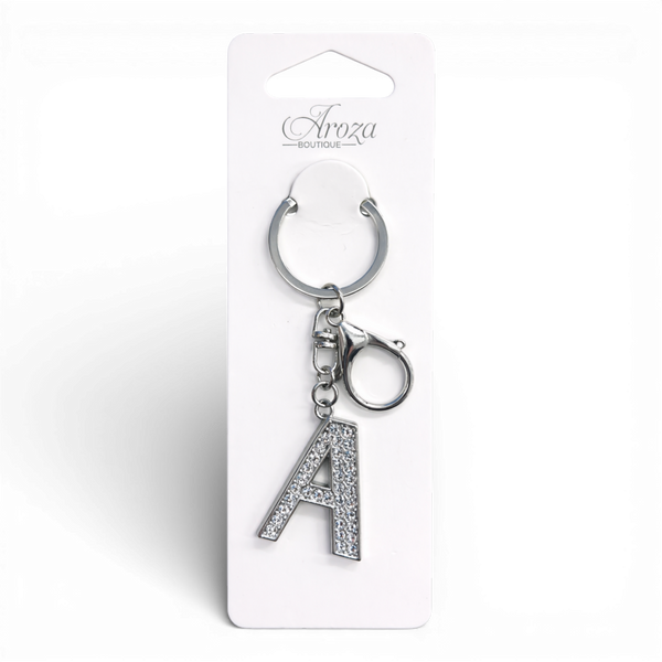 Crystal Letter Key Chains