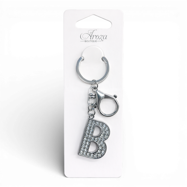 Crystal Letter Key Chains