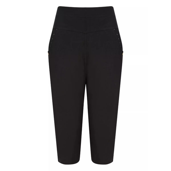 Ladies Plus Size 3/4 Cropped Shorts