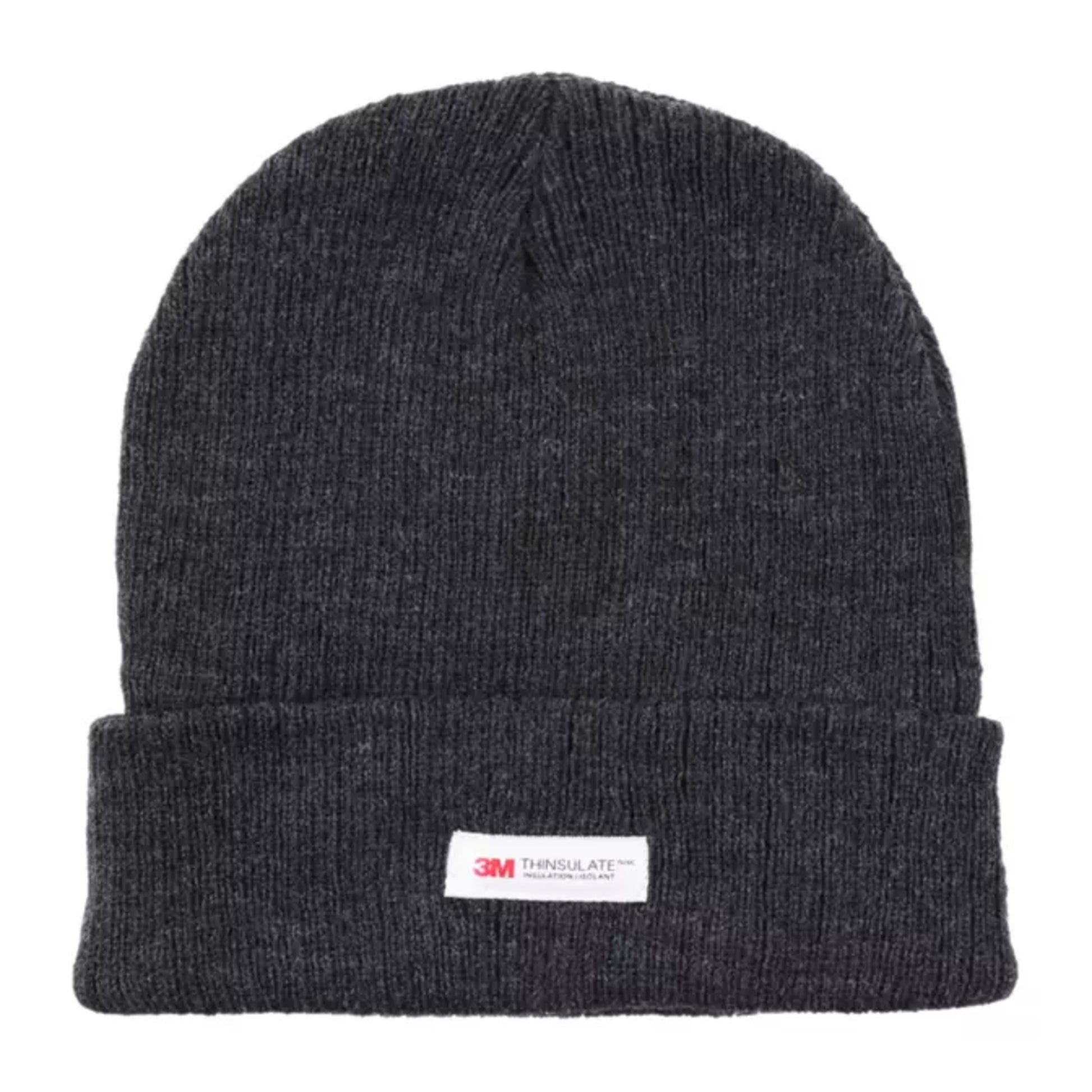 Men's Elite Heat charcoal grey beanie hat with 3M Thinsulate insulation for warmth in cold weather