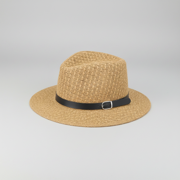 Fedora Beach Straw Hat (Natural)