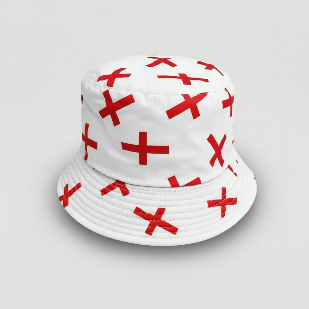 Colourful festival bucket hats featuring fun prints including dinosaurs, unicorns, pizza, flamingos, space, whales and more. Lightweight, comfortable and perfect for festivals, holidays and summer adventures.