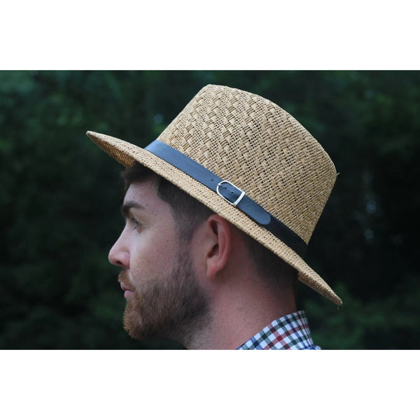High Quality Straw Fedora Hat