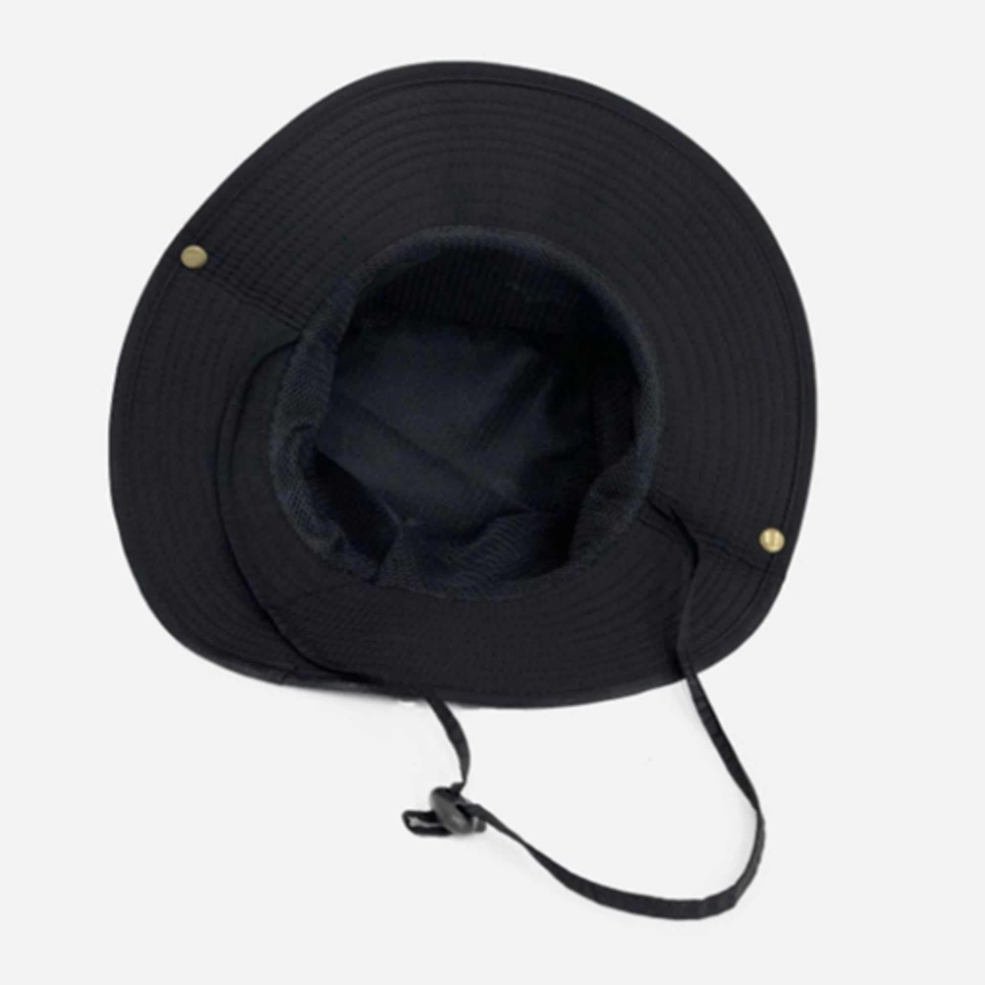 Nicky Adams men's crushable safari hat with wide brim and chin strap – lightweight sun hat for hiking, travel, and outdoor adventures