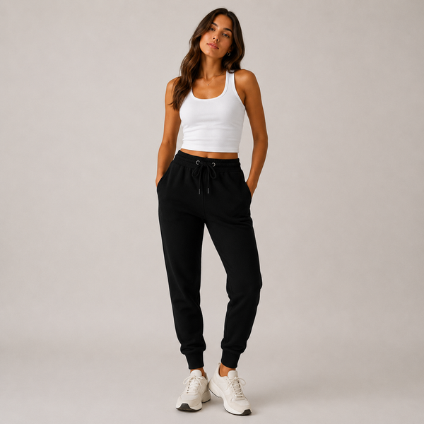 Ladies Soft Touch JDN Joggers (Black)