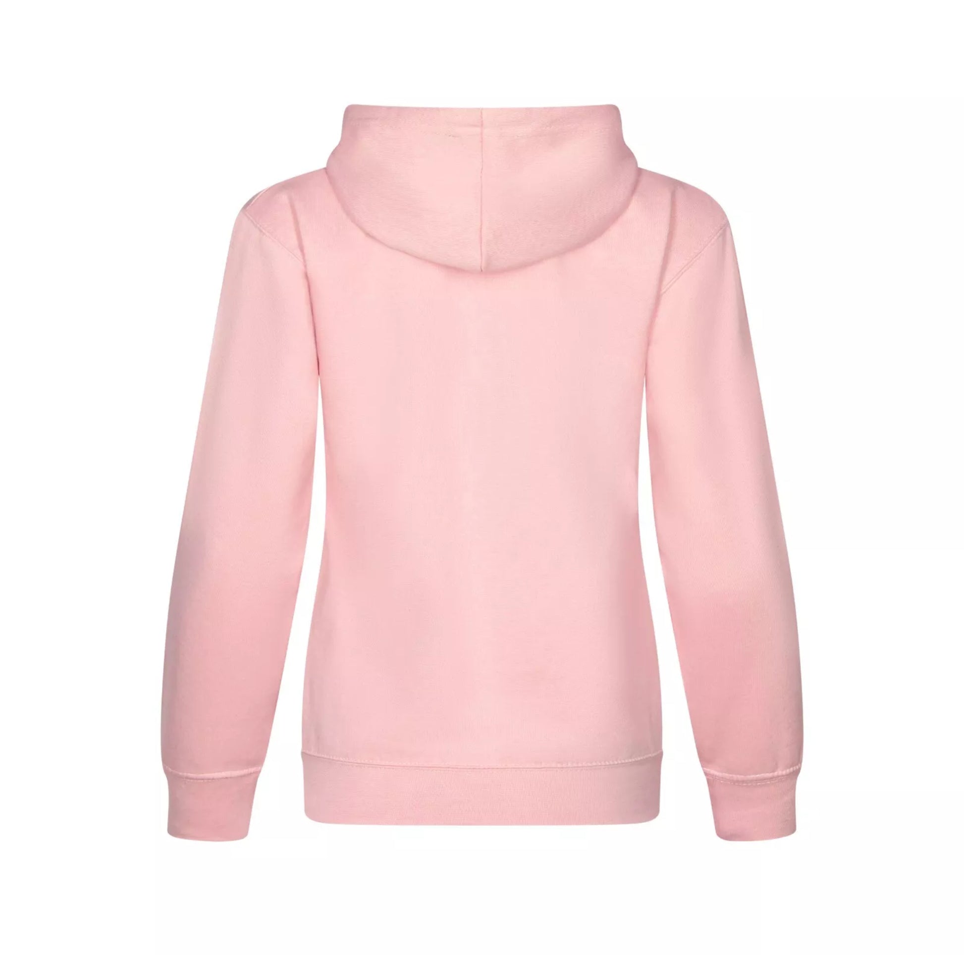 Ladies JDN branded plain pink tracksuit set with hoodie and joggers – casual loungewear for women