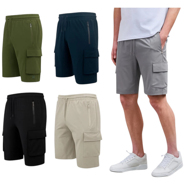 Men's JDN Branded Cargo Shorts - 5 Colours