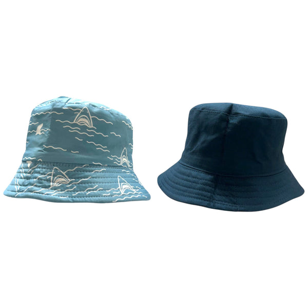 Kids Animal Print Reversible Bucket Hat