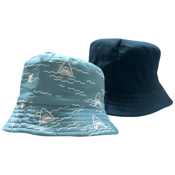 Kids Animal Print Reversible Bucket Hat