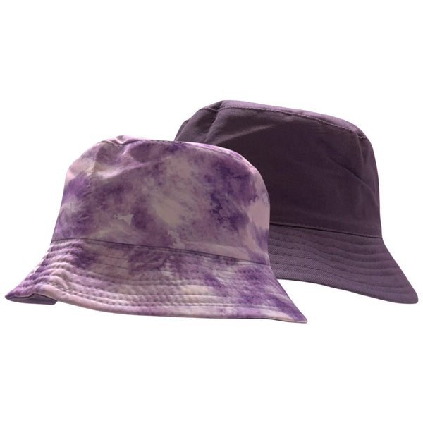Kids Reversible Tie Dye Bucket Hat