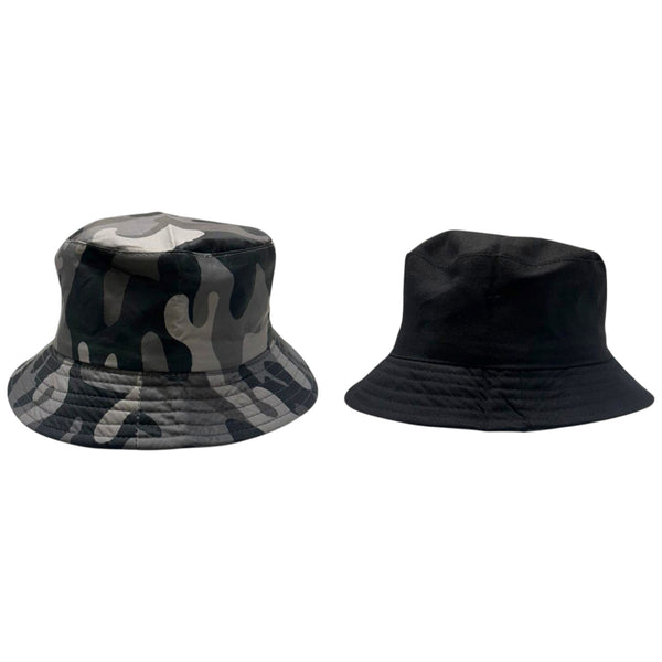 Kids Reversible Camo Bucket Hat