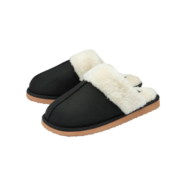 Ladies Memory Foam Mule Slippers