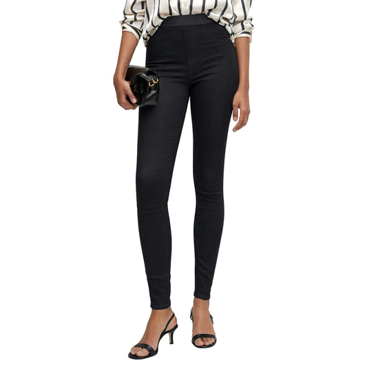 Ladies Elasticated Waistband Skinny Jeggings