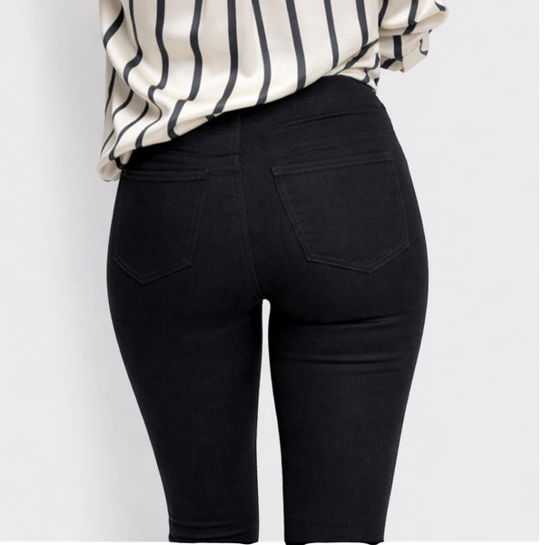 Ladies Elasticated Waistband Skinny Jeggings