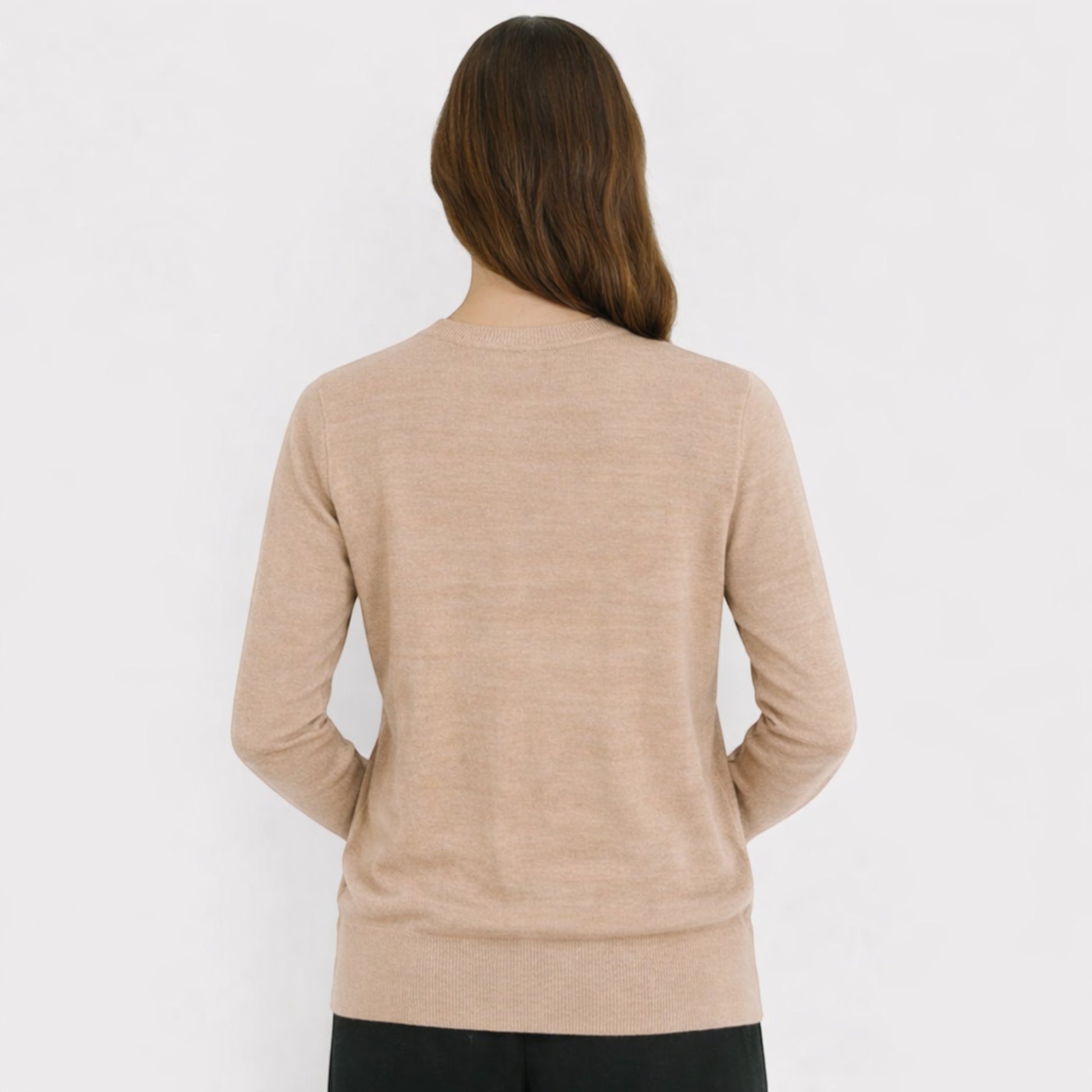 Ladies Ex Store Matalan Jumper in Beige 