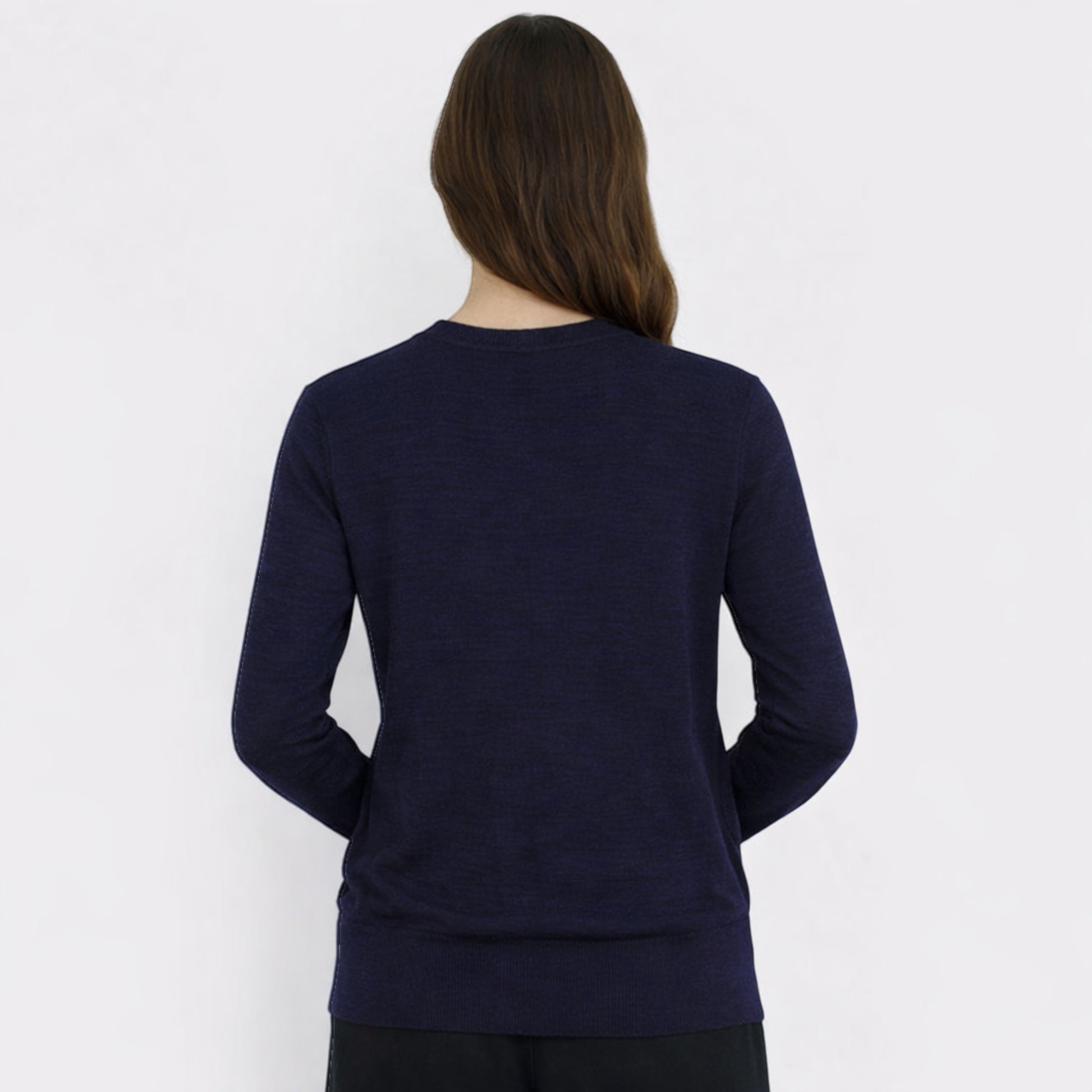 Ladies Ex Store Matalan Jumper in Navy 