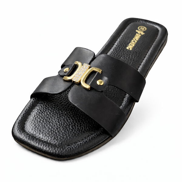Ladies Monroe Luxe Slides