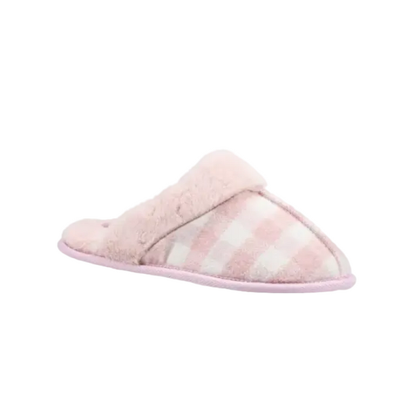 Ladies Pink Neath Mule Slipper