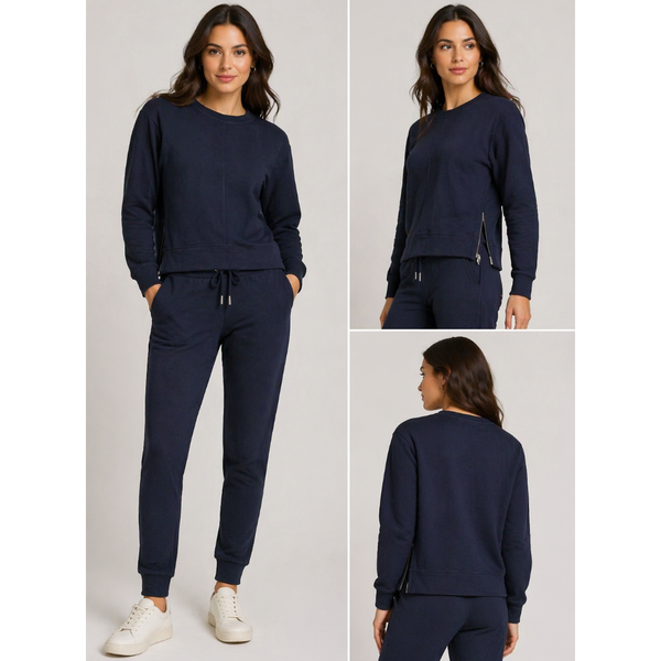 Ladies 100% Organic Cotton Premium Tracksuit Set