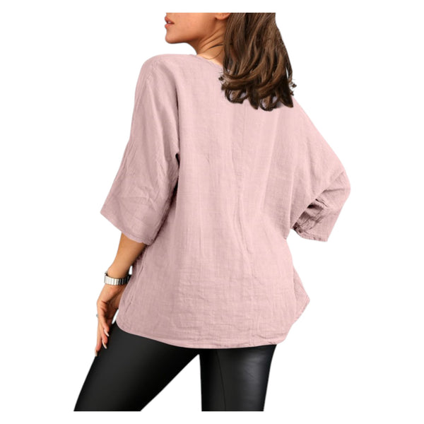 Ladies Plain Italian Top - 100% Cotton (15 Colours)