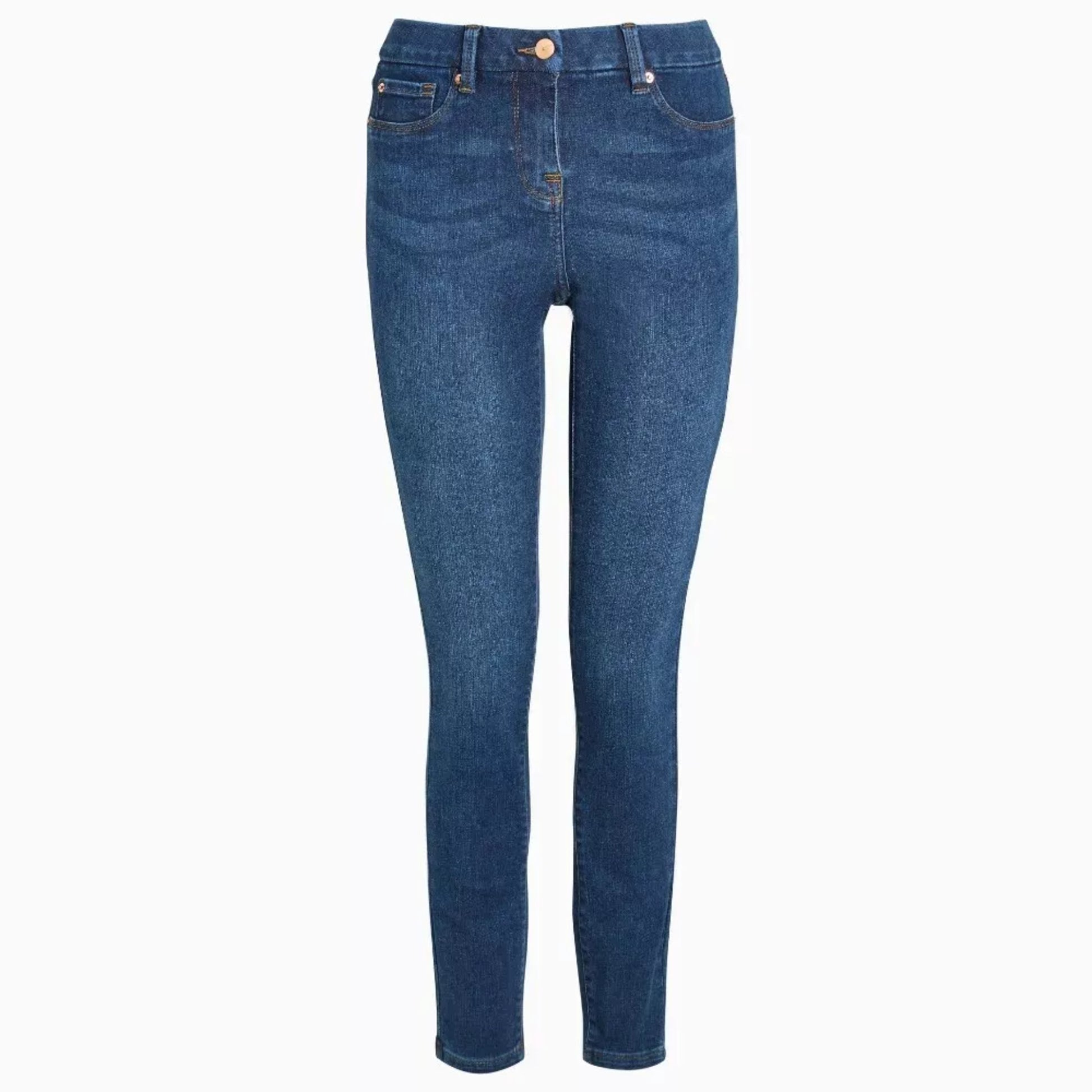 Ladies Premium High-Waisted Skinny Fit Denim Jeans