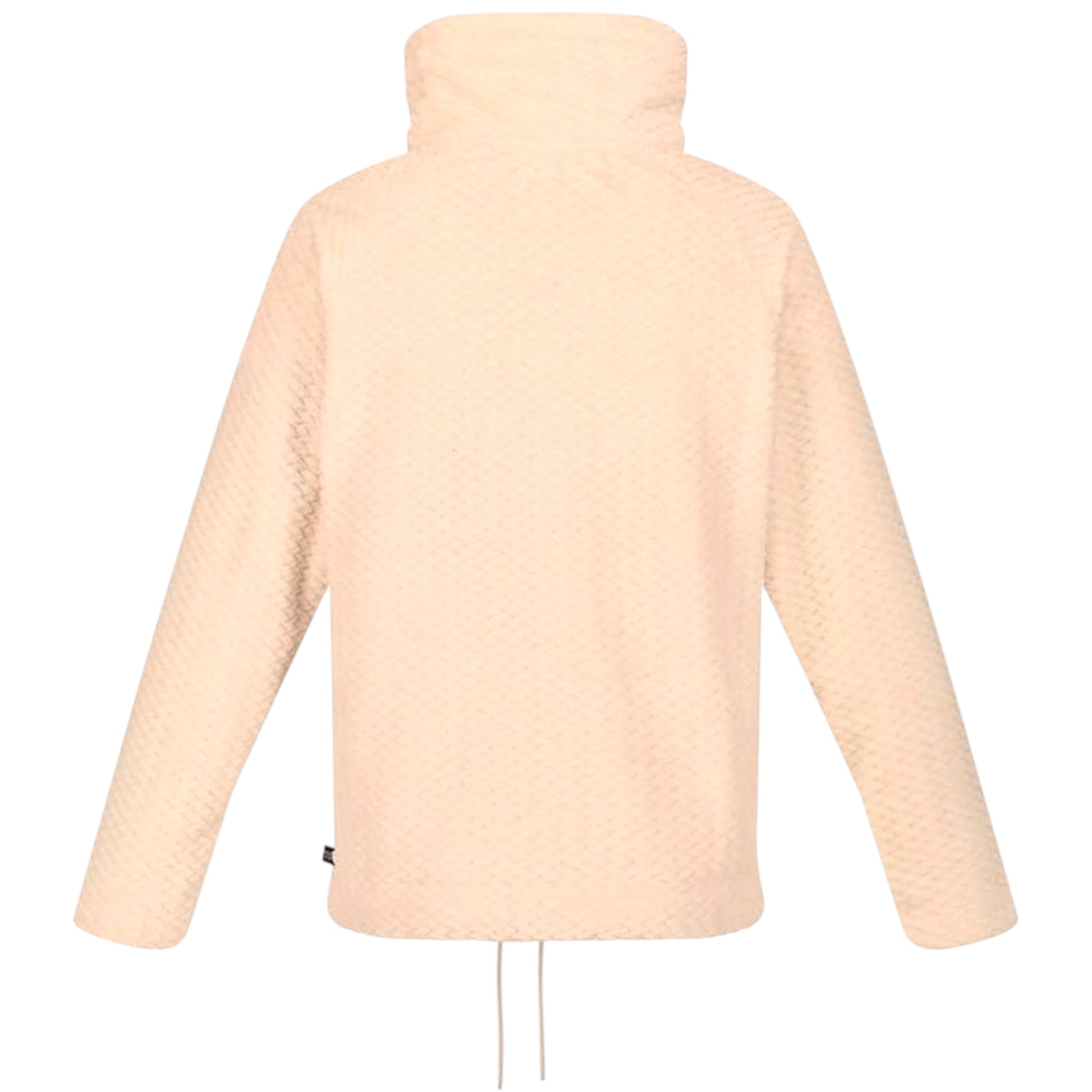 Ladies Regatta Bethan Wrap Neck Fleece – Vanilla White Cream Textured Warm Pullover Jumper
